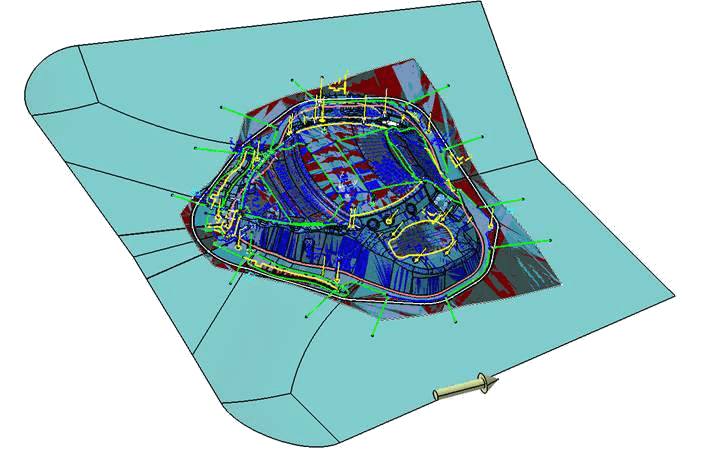 Die face development in AutoForm
